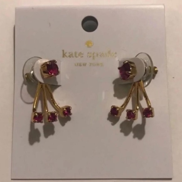 KATE SPADE CONVERTIBLE EARRINGS - Picture 2 of 4